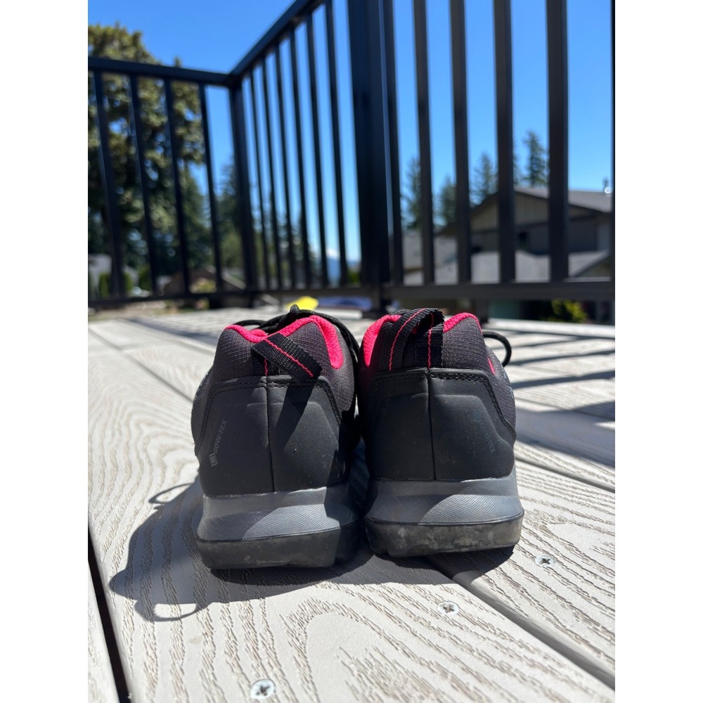 Adidas Terrex AX3 GTX Women's Size 8 Hiking Shoes Sneakers Black Pink Gore-Tex - Picture 8 of 10